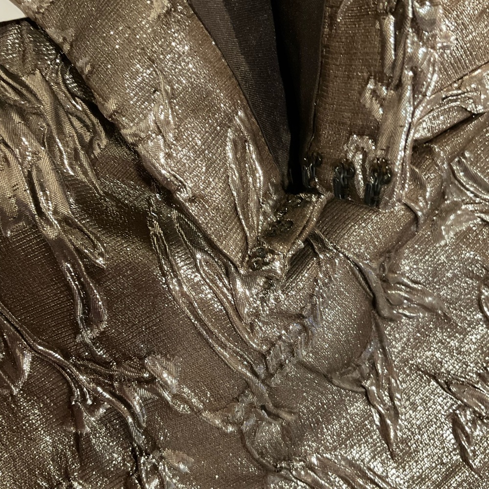 ❤️ MSRP 695.! Michael Kors Platinum skirt BEAUTIFUL 😍 - Picture 6 of 10